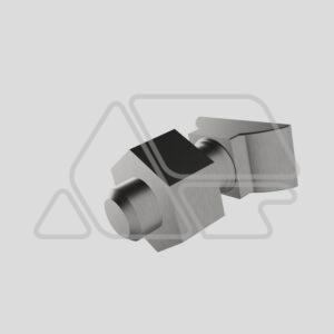 TORNILLO GANCHO HS32-55 ZN. + TUERCA